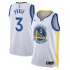 Camiseta Hombre Golden State Warriors Poole 3 2022-23 Jordan Nike Association Edition Blanco Swingman
